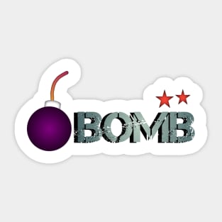 Bomb Sticker